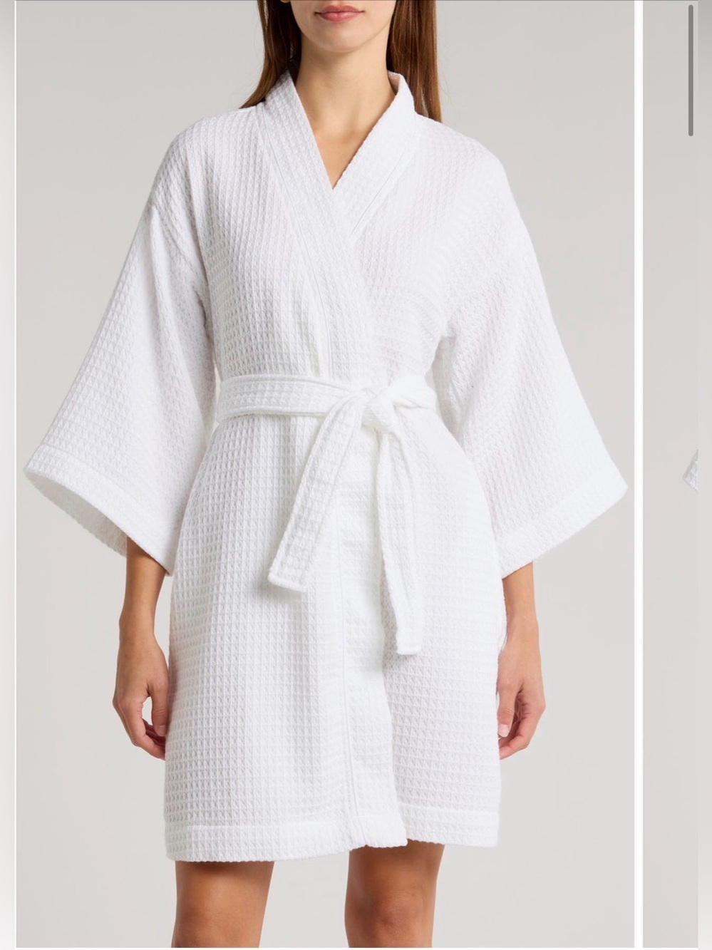 Nordstrom Women’s Everyday White Waffle Robe
